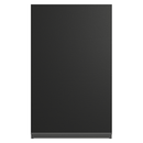 Armário Aéreo 40 cm 1 Porta Preto Nice Madesa