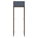 Porta-Geladeira 73 cm 1 Porta Basculante Rustic/Azul Vik Madesa