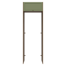 Porta-Geladeira 73 cm 1 Porta Basculante Rustic/Verde Vik Madesa