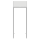 Porta-Geladeira 83 cm 1 Porta Basculante Branco Vik Madesa