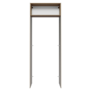 Porta-Geladeira 83 cm 1 Porta Basculante Crema/Rustic/Crema Agata Madesa