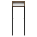 Porta-Geladeira 83 cm 1 Porta Basculante Preto/Rustic/Preto Lux Madesa