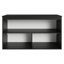 Balcão de Cozinha 120 cm 2 Portas Suspenso Preto Nice Madesa