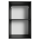 Armário Aéreo 40 cm 1 Porta Preto Nice Madesa