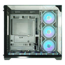 Gabinete Aquário 01FD Black Mega Shark K-Mex ATX Acrílico Fumê