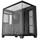 Gabinete Gamer K-Mex Tiger Shark Preto Vidro Temperado