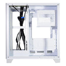 Gabinete Gamer Aquário Micro Atx S/ Fans Cor Branco - K-mex Cg-w830