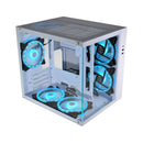 Gabinete Gamer K-Mex Aquário Micro White CG-W2SB Micro-ATX