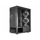 Gabinete Gamer Divinus Multicolor CG-AL10 ATX Vidro Temperado Com 3 Fans