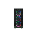 Gabinete Gamer K-MEX CG-30C5 ATX Vidro Temperado Com 3 Fans