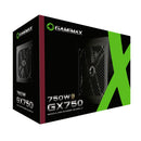 Fonte 750W 80 Plus Gold Gamemax GX750 Full Modular | Ideal para RTX