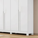 Guarda-Roupa Casal Em MDF 6 Portas 6 Gavetas Bianca Bianchi