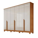 Guarda-Roupa Casal Em MDF 6 Portas 6 Gavetas Bianca Bianchi