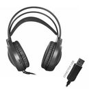 HEADSET GAMER AR89 SURROUND 7.1 CONEXÃO VIA USB LED