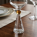 Jogo 6 Taças de Vinho em Vidro com Esfera Âmbar Pure Linha Sintonia 595ml
