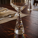 Jogo 6 Taças de Vinho em Vidro com Esfera Transparente Pure Linha Sintonia 595ml