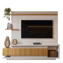 Home Para TV 65 Ripado 3D 2 Portas Istambul  Lukaliam