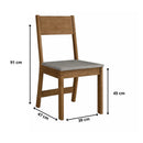 Conjunto de Mesa Helo Poliman com 4 Cadeiras Karlas