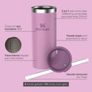 Can Cooler Slim com canudo Pistachio | 296ML