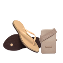 Kit Havaianas para elas: Point Glitter +Shoulder Bag Glitter