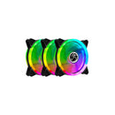 Kit 3 Cooler Fan RGB 120mm Brazil PC – Iluminação e Resfriamento para PC Gamer