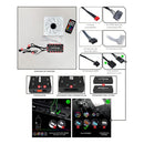 Kit 3 Fans K-mex Aauw Argb Rainbow Infinity3d Sem Fita Led