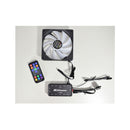 Kit Fan Cooler K-mex ARGB - Aala 120x120 Com Controle Remoto
