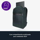 MOCHILA GEOLITE ESSENTIALS TARGUS PARA NOTEBOOK 15,6 POL 1 COMP. PRINCIPAL ALCOCHOADO PARA NOTEBOOK FEITO MATERIAIS RES