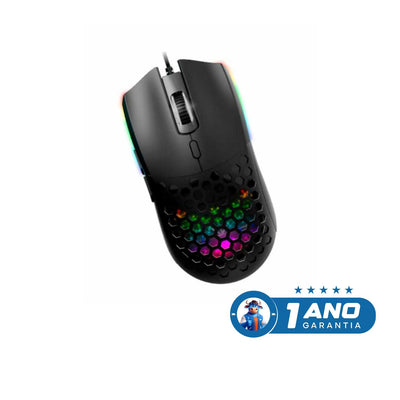 MOUSE GAMER MULTIVERSO RGB M136 DPI7200 PROGRAMÁVEL