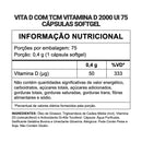 Vitamina D 2000UI com TCM 75 Cápsulas Softgel