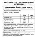 Melatonina com Triptofano 0,21mg – 60 Cápsulas