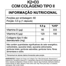 K2+D3 com Colágeno Tipo II 60 Cápsulas