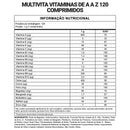 Multivita Vitaminas de A a Z 120 Comprimidos