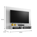 Painel para TV até 49" 2 Nichos Eros  Notável Móveis