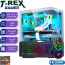 PC Gamer T-REX White Limited Edition Ryzen 5 RTX 3060 16GB SSD 512GB