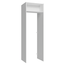 Porta-Geladeira 73 cm 1 Porta Basculante Branco/Rustic Stella Madesa