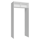 Porta-Geladeira 103 cm 1 Porta Basculante Branco Agata Madesa