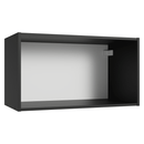 Armário Aéreo 60 cm 1 Porta Basculante Preto Nice Madesa