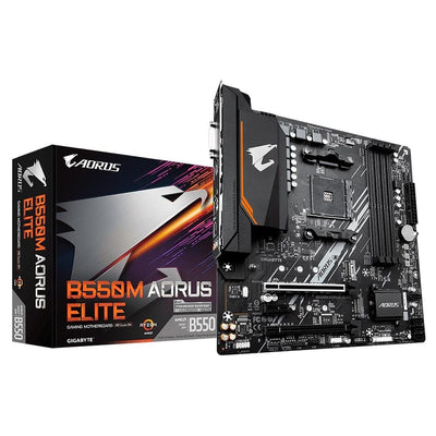 Placa Mãe Gigabyte B550M AORUS Elite AM4 DDR4 – Alto Desempenho para Ryzen com PCIe 4.0