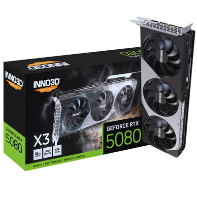 Placa De Video RTX 5080 X3 16GB  INN03D 256BIT GDDR7 N5083-16D7-176068N