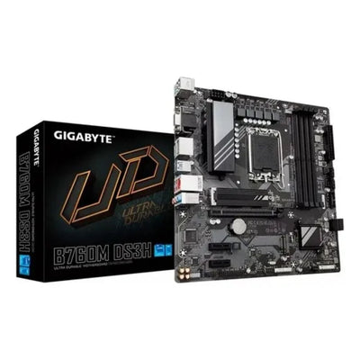 Placa Mãe Gigabyte B760m Ds3h DDR5 Intel Lga 1700