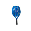 Raquete de Beach Tennis Tronoss SU-TN-FCA, 50% Fibra de Vidro, 50% Carbono, Azul