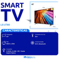 Smart Tv 43" 4k  LG UHD ThinQ Ai Tv  LED 3 HDMI - 43UT8000PSA