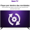 Smart TV 50" 4K UHD Roku Multi TL059M com HDR, Alexa e Google Home