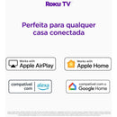 Smart TV 50" 4K UHD Roku Multi TL059M com HDR, Alexa e Google Home
