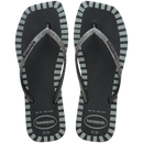 Chinelo Havaianas Slim Square Glitter Contour