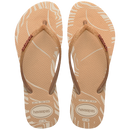 Chinelo Havaianas Slim Glitter Edge
