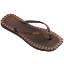 Chinelo Havaianas Slim Square Glitter Contour