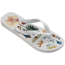Chinelo Havaianas Farm Colagem Carioca