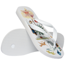 Chinelo Havaianas Farm Colagem Carioca